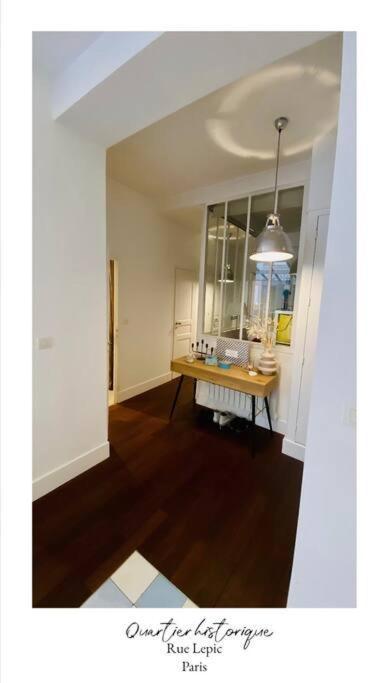 Villa Lepic, Luxury Flat In Montmartre With Private Terrasse-Appartement Entier 파리 외부 사진