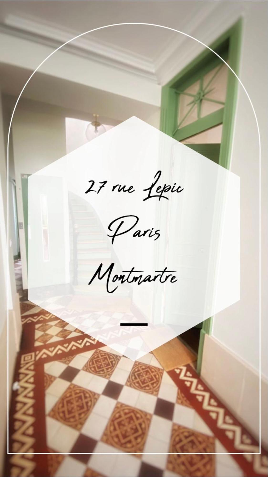 Villa Lepic, Luxury Flat In Montmartre With Private Terrasse-Appartement Entier 파리 외부 사진