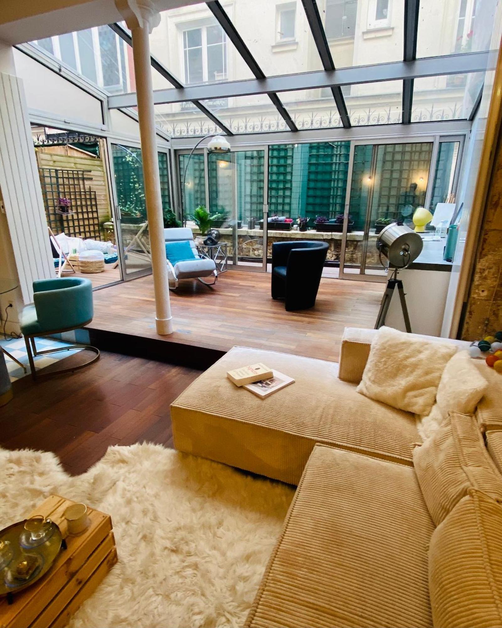 Villa Lepic, Luxury Flat In Montmartre With Private Terrasse-Appartement Entier 파리 외부 사진
